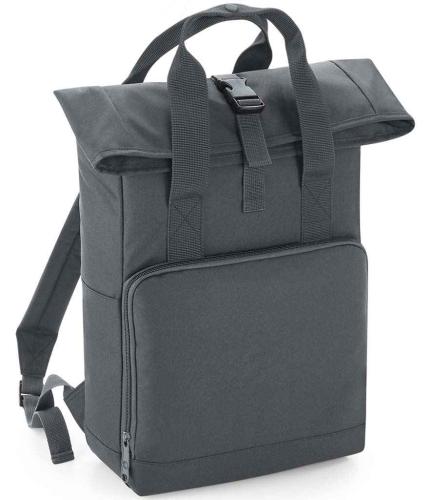 BagBase Recycled Twin Handle Roll-Top Backpack - GPH - ONE